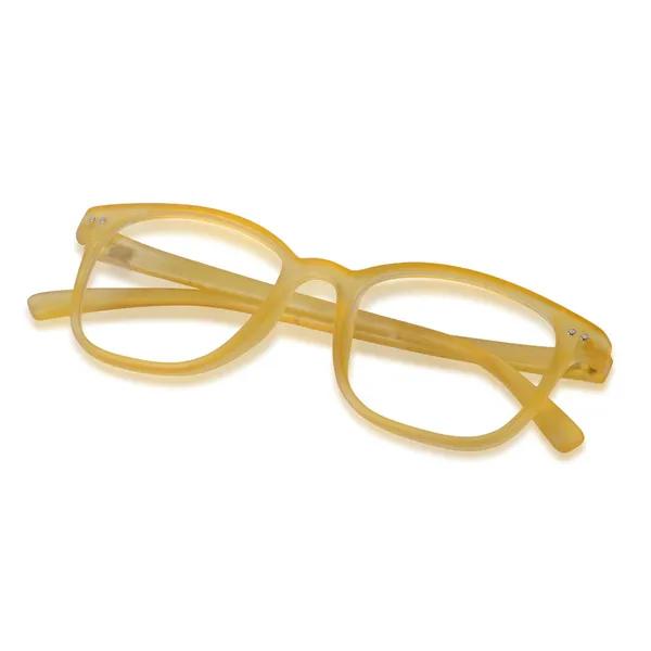 Mustard_Clear_Lens_Full_Rim_Square_Spectacle_Frame_For_Unisex