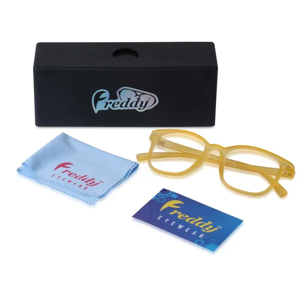 Mustard_Clear_Lens_Full_Rim_Square_Spectacle_Frame_For_Unisex