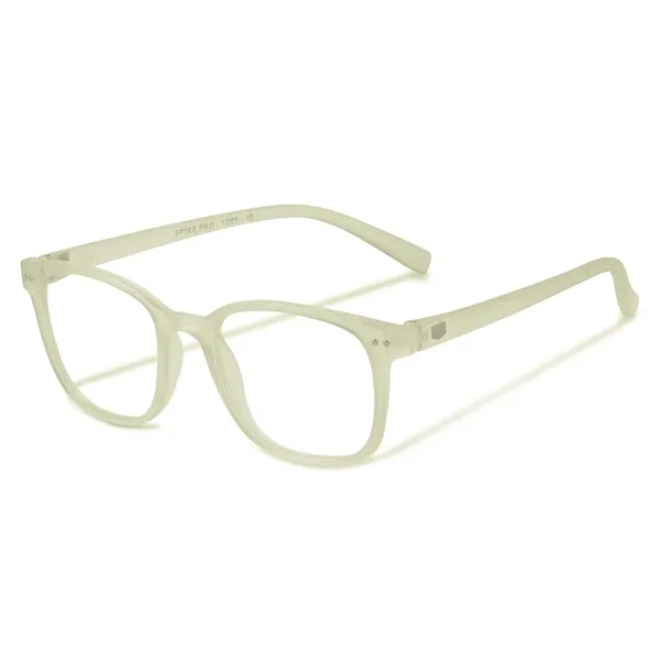 White_Yellow_Frame_With_Clear_Lens_Full_Rim_Square_Spectacle_Frame_For_Unisex