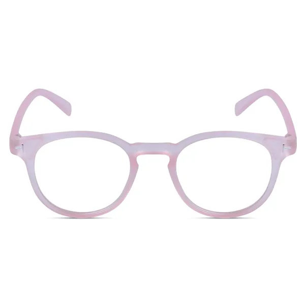 Light_Pink_Clear_Frame_With_Lens_Full_Rim_Round_Spectacle_Frame_For_Unisex
