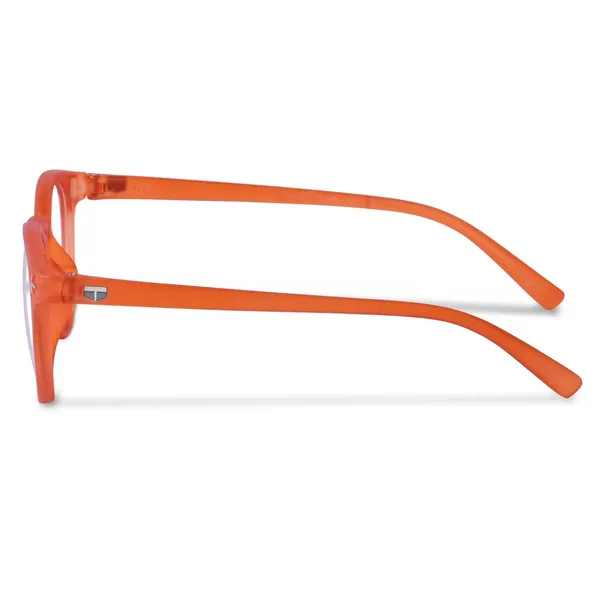 Orange_Clear_Lens_Full_Rim_Round_Spectacle_Frame_For_Unisex
