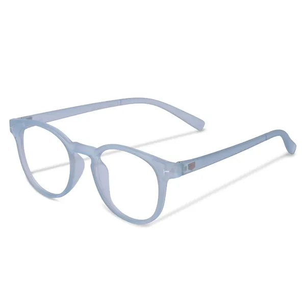 Pearl_Grey_Frame_With_Clear_Lens_Full_Rim_Round_Spectacle_Frame_For_Unisex