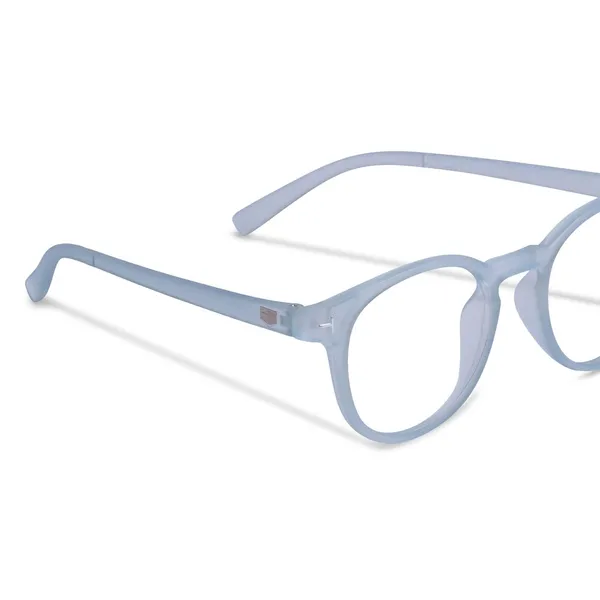 Pearl_Grey_Frame_With_Clear_Lens_Full_Rim_Round_Spectacle_Frame_For_Unisex