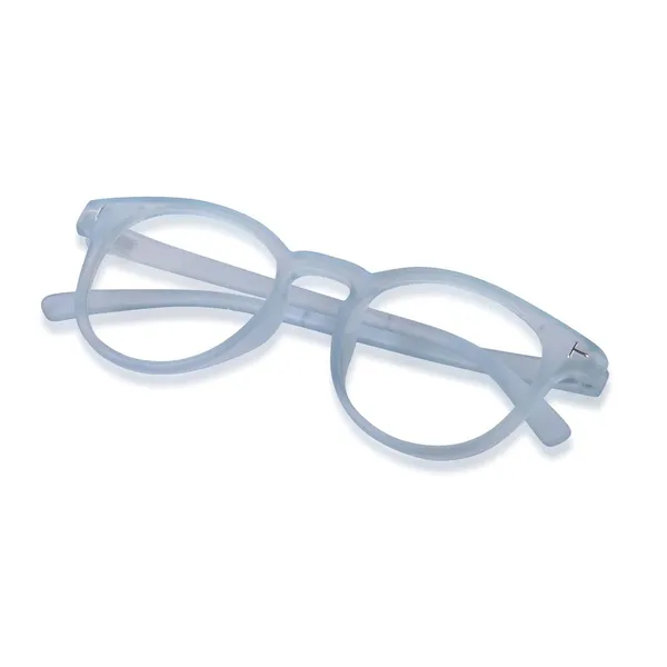 Pearl_Grey_Frame_With_Clear_Lens_Full_Rim_Round_Spectacle_Frame_For_Unisex