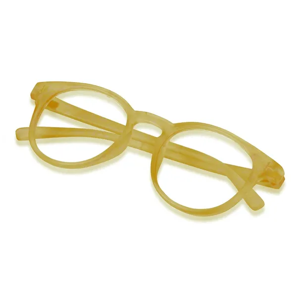Yellow_Clear_Lens_Full_Rim_Round_Spectacle_Frame_For_Unisex