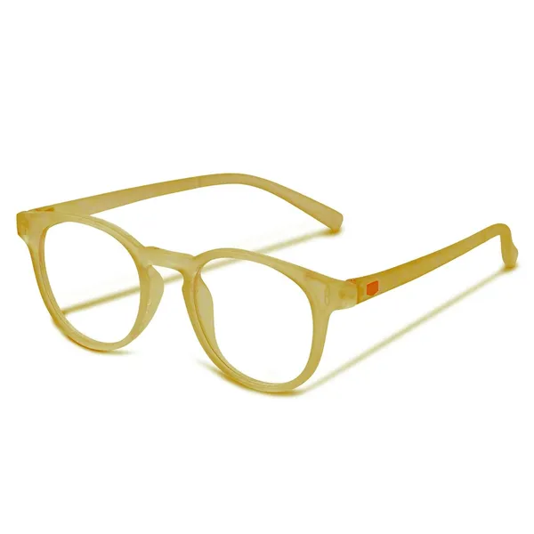 Yellow_Clear_Lens_Full_Rim_Round_Spectacle_Frame_For_Unisex