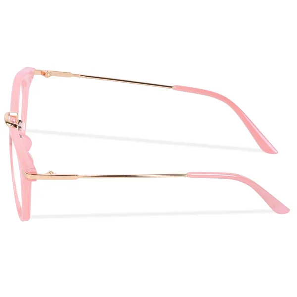 Dark_Pink_Frame_Blue_Light_Blocking_Zero_Power_Anti-Glare_Retro_Round_Eyeglasses_|_UV_Protection_|_Unisex_|_Eye_Protection_Frame_For_Computer/Tablet/Laptop/Mobile/Tv