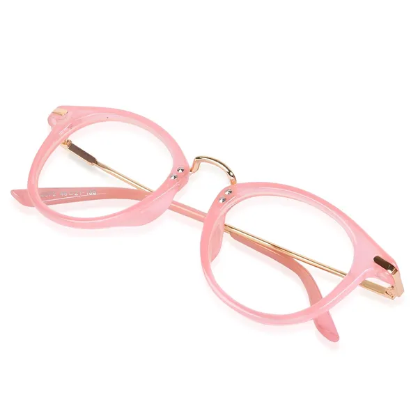 Dark_Pink_Frame_Blue_Light_Blocking_Zero_Power_Anti-Glare_Retro_Round_Eyeglasses_|_UV_Protection_|_Unisex_|_Eye_Protection_Frame_For_Computer/Tablet/Laptop/Mobile/Tv