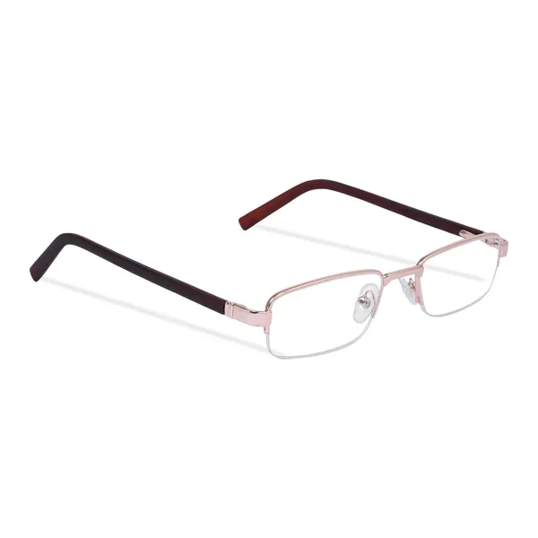 Golden_Half_Rim_Metal_Reading_Glasses_For_Unisex