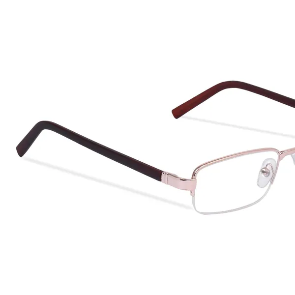 Golden_Half_Rim_Metal_Reading_Glasses_For_Unisex