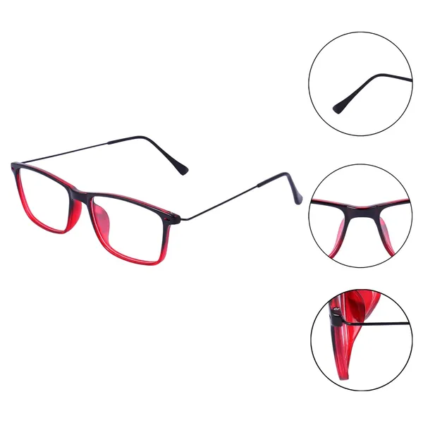 Red_Black_Tint_Color_Frame_With_Blue_Light_Blocking_Zero_Power_Anti-Glare_Rectangle_Eyeglasses_|_UV_Protection_|_Unisex_|_Eye_Protection_Frame_For_Computer/Tablet/Laptop/Mobile/Tv