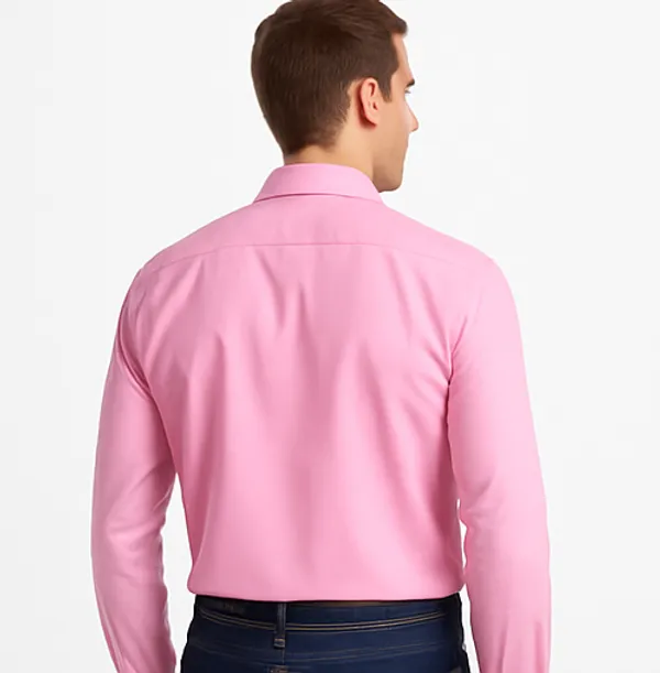 Dark_Pink_Casual_Shirt_For_Men