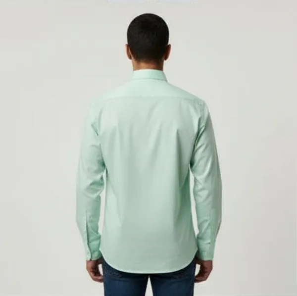 Peach_&_Green_Casual_Shirt_For_Men_(Pack_of_2)