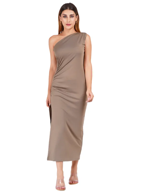Grey_Classic_Western_Dress_For_Women