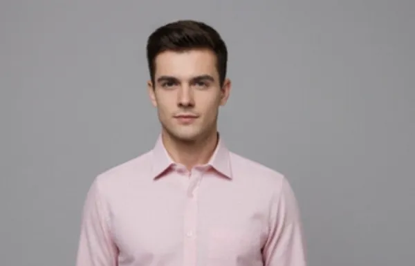 Pink_Cotton__Casual_Shirt_For_Men