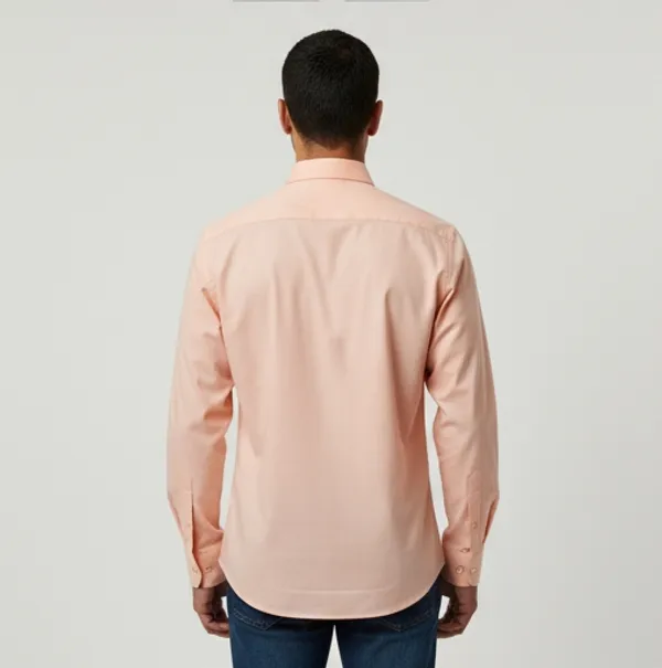 Peach_&_Green_Casual_Shirt_For_Men_(Pack_of_2)