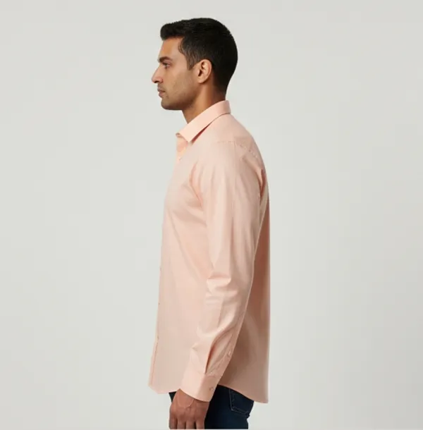 Peach_&_Green_Casual_Shirt_For_Men_(Pack_of_2)