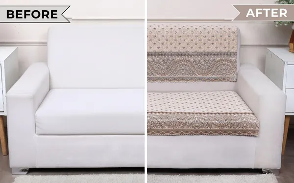 FASHION_THROW_|_Chenille_Sofa_Protector_&_Home_Decor_Upgrade_�_Beige_5_Seater_Sofa_Set_Cover_(3+1+1_Set)_Luxury_Fully_Covered_Furniture_Shield_(Beige,_3+2)