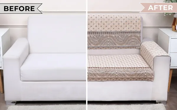 FASHION_THROW_|_Chenille_Sofa_Protector_&_Home_Decor_Upgrade_�_Beige_5_Seater_Sofa_Set_Cover_(3+1+1_Set)_with_Arms_Included_�_Luxury_Fully_Covered_Furniture_Shield_(Beige,_3+2_+Arms)