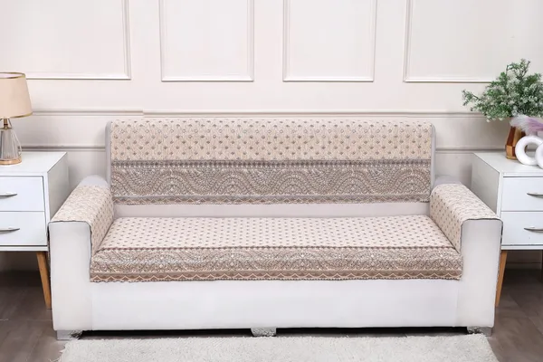 Fashion_Throw_Premium_Chenille_Sofa_Protector_3_Seater_Fully_Covered,_Polka_Dot_Geometric_Border_Design,_Sofa_Slipcovers_for_Couch_for_Living_Room_Wooden_Sofa_Beige,_3+Arms