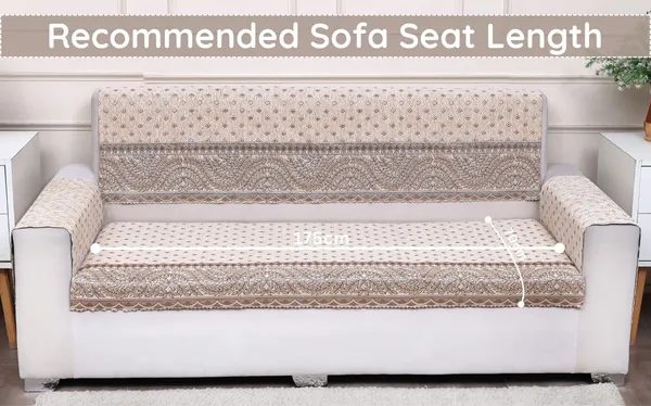 FASHION_THROW_|_Chenille_Sofa_Protector_&_Home_Decor_Upgrade_�_Beige_5_Seater_Sofa_Set_Cover_(3+1+1_Set)_with_Arms_Included_�_Luxury_Fully_Covered_Furniture_Shield_(Beige,_5+_Arm)