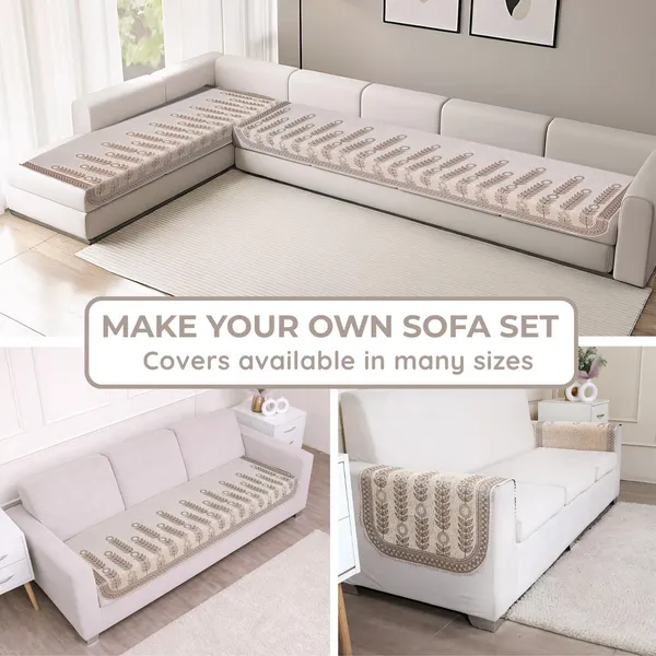 Fashion_Throw_'Urban_Leaf_Series'_Velvet_L_Shape_5_Seater_Sofa_Cover_(3+2),_Furniture_Protector_for_Pets,_Kids,_Sofa_Slipcover_for_Living_Room_(Beige,_L_Shape_(3+2))