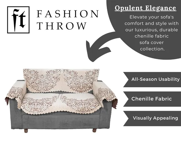 Beige_Elegant_Chenille_Sofa_Cover_For_2_Seater_Washable_Durable_Anti-Slip_Furniture_Protector