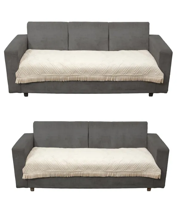 Beige_3_Seater_Quilted_Velvet_Sofa_Cover_With_Frill_Washable_Durable_Protector_Mat_Enhancing_Living_Room_For_Sofa_Heritage_Weave_Collection