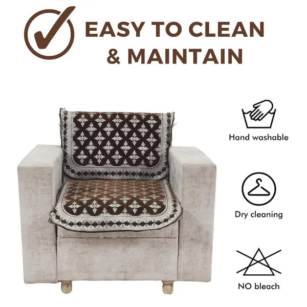 Brown_Elegant_Chenille_Sofa_Cover_For_1_Seater_Washable_Durable_Anti-Slip_Furniture_Protector