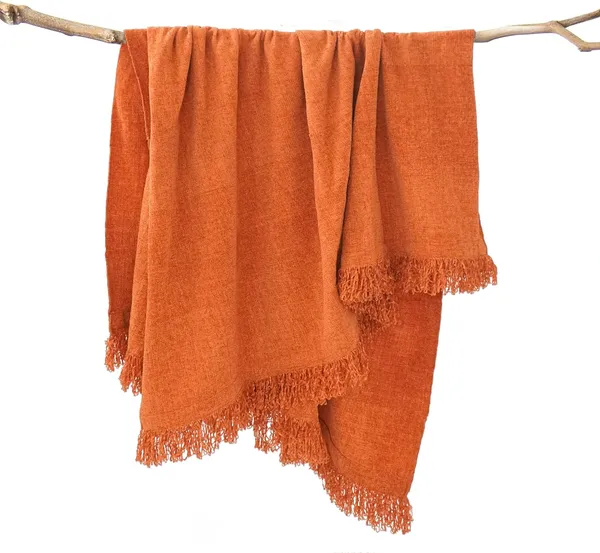 Burnt_Orange_Throw_Blanket_Soft_Cozy_Chenille_Throw_Blanket_With_Fringe_Tassel_For_Couch_Sofa_Chair_Bed_Living_Room_Gift