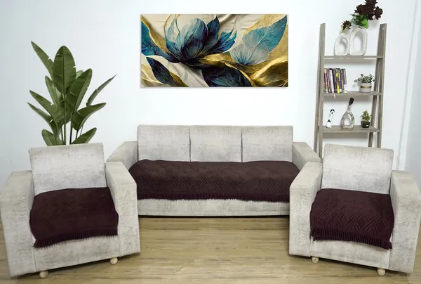 Coffee_3_Seater_Quilted_Velvet_Sofa_Cover_With_Frill_Washable_Durable_Protector_Mat_Enhancing_Living_Room_For_Sofa_Heritage_Weave_Collection