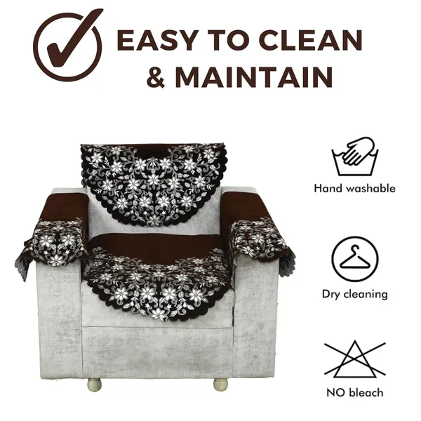 Coffee_Elegant_Chenille_Sofa_Cover_For_5_Seater_Washable_Durable_Anti-Slip_Furniture_Protector