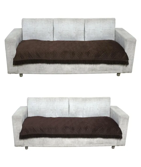 Coffee_3_Seater_Quilted_Velvet_Sofa_Cover_With_Frill_Washable_Durable_Protector_Mat_Enhancing_Living_Room_For_Sofa_Heritage_Weave_Collection