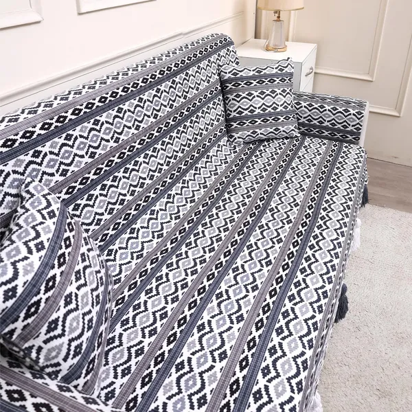 Fashion_Throw_Sofa_Cover_3_Seater_|_Chenille_Printed_Couch_Cover_with_Arm_Covers_&_Tassels_Design_|_Anti-Slip_Washable_Sofa_Protector_for_Living_Room_Furniture_(Dark_Grey,_3_Seater_(Full)_62"_x_70")