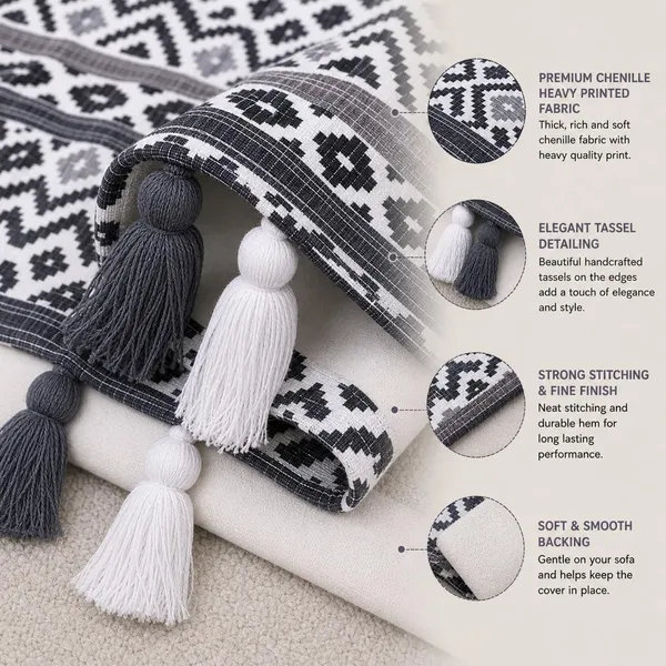 Fashion_Throw_Sofa_Cover_3_Seater_|_Chenille_Printed_Couch_Cover_with_Arm_Covers_&_Tassels_Design_|_Anti-Slip_Washable_Sofa_Protector_for_Living_Room_Furniture_(Dark_Grey,_3_Seater_(Half)_31"_x_70")