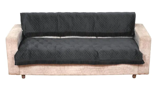 Dark_Grey_3_Seater_Quilted_Velvet_Sofa_Cover_With_Frill_Washable_Durable_Protector_Mat_Enhancing_Living_Room_For_Sofa_Heritage_Weave_Collection
