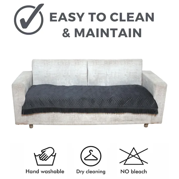 Dark_Grey_3_Seater_Quilted_Velvet_Sofa_Cover_With_Frill_Washable_Durable_Protector_Mat_Enhancing_Living_Room_For_Sofa_Heritage_Weave_Collection