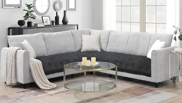 Dark_Grey_3_Seater_Quilted_Velvet_Sofa_Cover_With_Frill_Washable_Durable_Protector_Mat_Enhancing_Living_Room_For_Sofa_Heritage_Weave_Collection