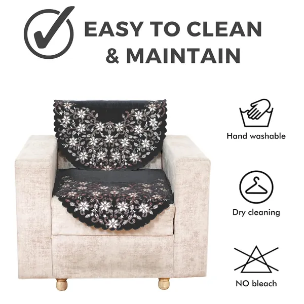 Dark_Grey_Elegant_Chenille_Sofa_Cover_For_5_Seater_Washable_Durable_Anti-Slip_Furniture_Protector