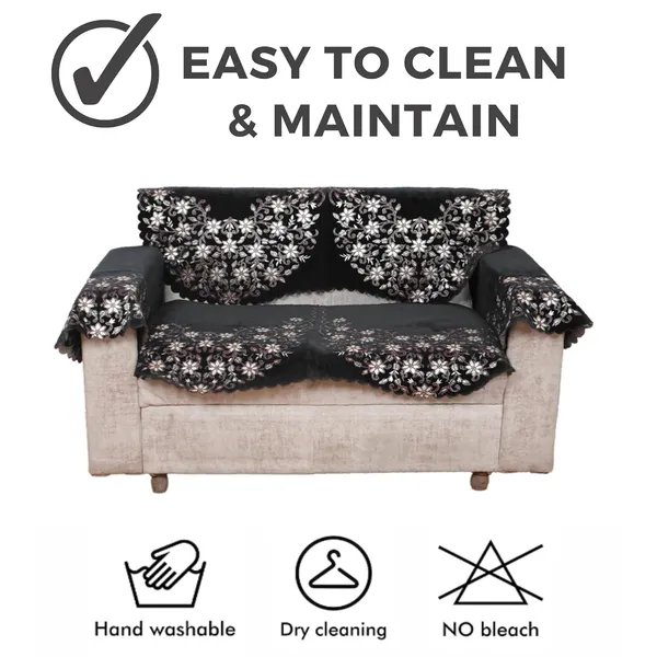 Dark_Grey_Elegant_Chenille_Sofa_Cover_For_7_Seater_Washable_Durable_Anti-Slip_Furniture_Protector