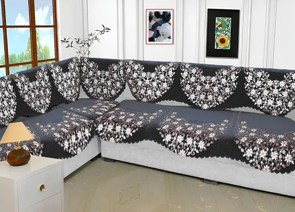 Dark_Grey_Elegant_Chenille_Sofa_Cover_For_L_Shape_Seater_Washable_Durable_Anti-Slip_Furniture_Protector