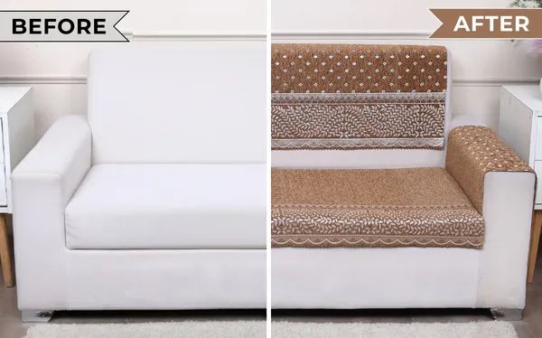 FASHION_THROW_|_Chenille_Sofa_Protector_&_Home_Decor_Upgrade_�_Golden_5_Seater_Sofa_Set_Cover_(3+1+1_Set)_with_Arms_Included_�_Luxury_Fully_Covered_Furniture_Shield_(Golden,_5+_Arm)