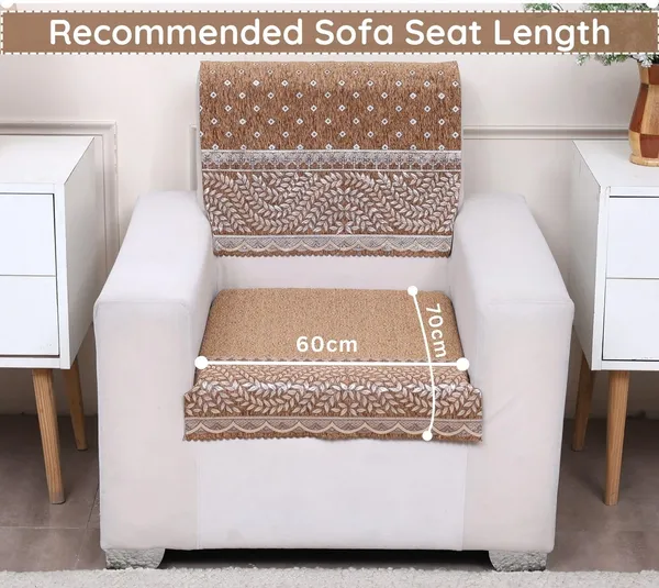FASHION_THROW_|_Chenille_Sofa_Protector_&_Home_Decor_Upgrade_�_Golden_5_Seater_Sofa_Set_Cover_(3+1+1_Set)_Luxury_Fully_Covered_Furniture_Shield_(Golden,_5_Seater)