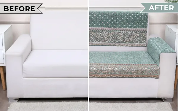 Fashion_Throw_Premium_Chenille_Sofa_Protector_2_Loveseat_Seater,_Polka_Dot_Pattern_with_Geometric_Border_Design,_Sofa_Slipcovers_for_Couch_for_Living_Room_Wooden_Sofa_Sage_Green,_2+Arms