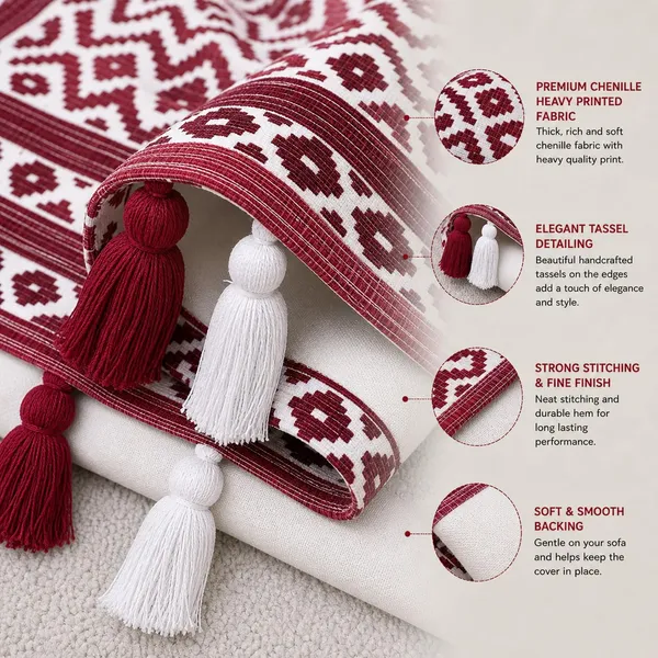 Fashion_Throw_Sofa_Cover_3_Seater_|_Chenille_Printed_Couch_Cover_with_Arm_Covers_&_Tassels_Design_|_Anti-Slip_Washable_Sofa_Protector_for_Living_Room_Furniture_(Maroon,_3_Seater_(Full)_62"_x_70")