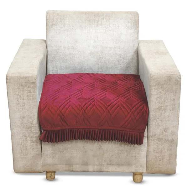 Maroon_3_Seater_Quilted_Velvet_Sofa_Cover_With_Frill_Washable_Durable_Protector_Mat_Enhancing_Living_Room_For_Sofa_Heritage_Weave_Collection