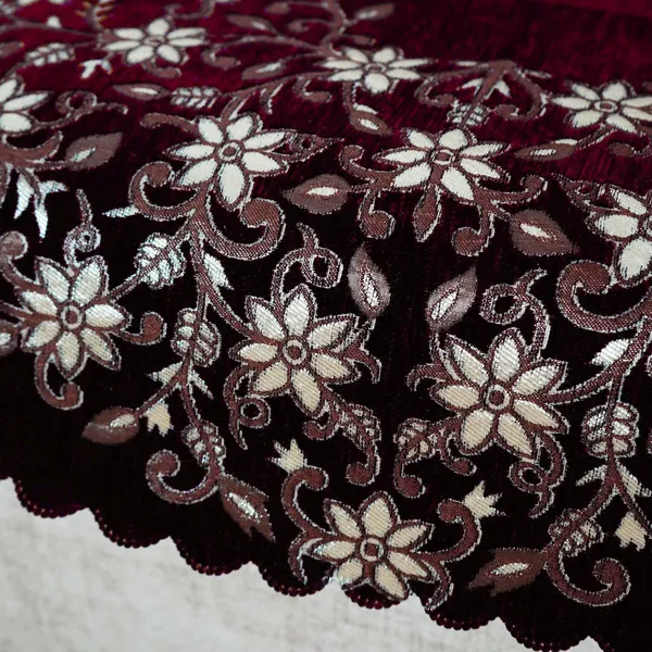 Maroon_Elegant_Chenille_Sofa_Cover_For_2_Seater_Washable_Durable_Anti-Slip_Furniture_Protector