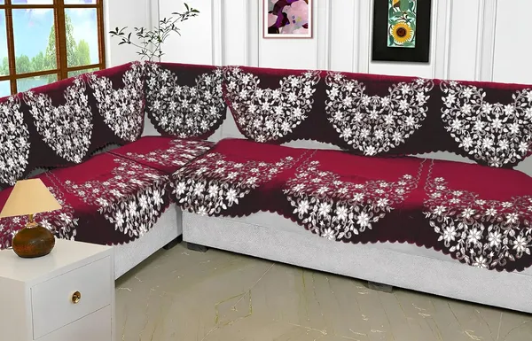 Maroon_Elegant_Chenille_Sofa_Cover_For_L_Shape_Seater_Washable_Durable_Anti-Slip_Furniture_Protector