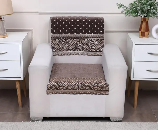 Fashion_Throw_Premium_Chenille_Sofa_Protector_1_Single_Seater,_Polka_Dot_Pattern_with_Geometric_Border_Design,_Sofa_Slipcovers_for_Couch_for_Living_Room_Wooden_Sofa_Mouse,_1_Seater
