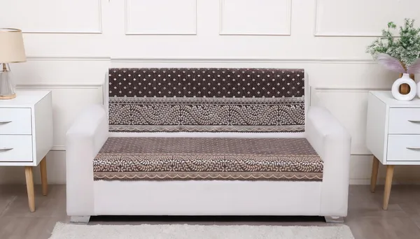Fashion_Throw_Premium_Chenille_Sofa_Protector_2_Loveseat_Seater,_Polka_Dot_Pattern_with_Geometric_Border_Design,_Sofa_Slipcovers_for_Couch_for_Living_Room_Wooden_Sofa_Mouse,_2_Seater